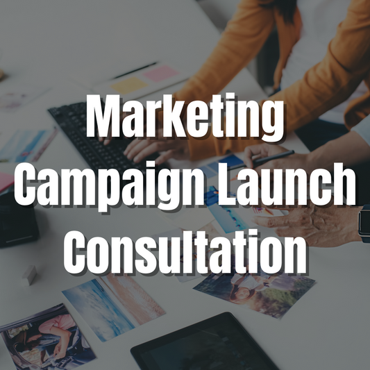 Premier Product/Service Marketing Campaign Launch Services Consultation